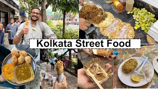 Kolkata Street food [ Part 1 ] | Kachori, Baked Rasgulla, Kathi roll and more