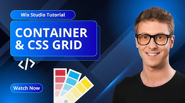 Wix Studio Tutorial - How To Use Container and Advanced CSS Grid