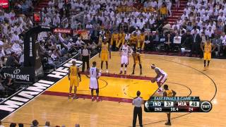 Lebron James Full Highlights vs pacers ECF GAME 7 32 Pts