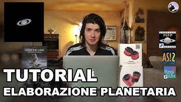 TUTORIAL | Planetary processing with PIPP, AUTOSTAKKERT and REGISTAX