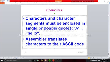 lecture 6 | Assembly language programming tutorial & theory discussion H