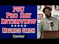 Maurice Smith FSU Pro Day Interview | FSU Football NFL Draft | Warchant TV #FSU