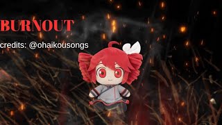 Teto word of the day.. -Forsaken Burnout Lyrics- (Original By @ohaikousongs)