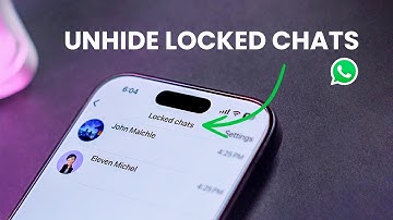 Hoe kan ik vergrendelde chats op WhatsApp weer zichtbaar maken?