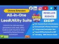 🔥 All-in-One LeadUtility Chrome Extension – Extract Emails &amp; Leads Fast (2025)