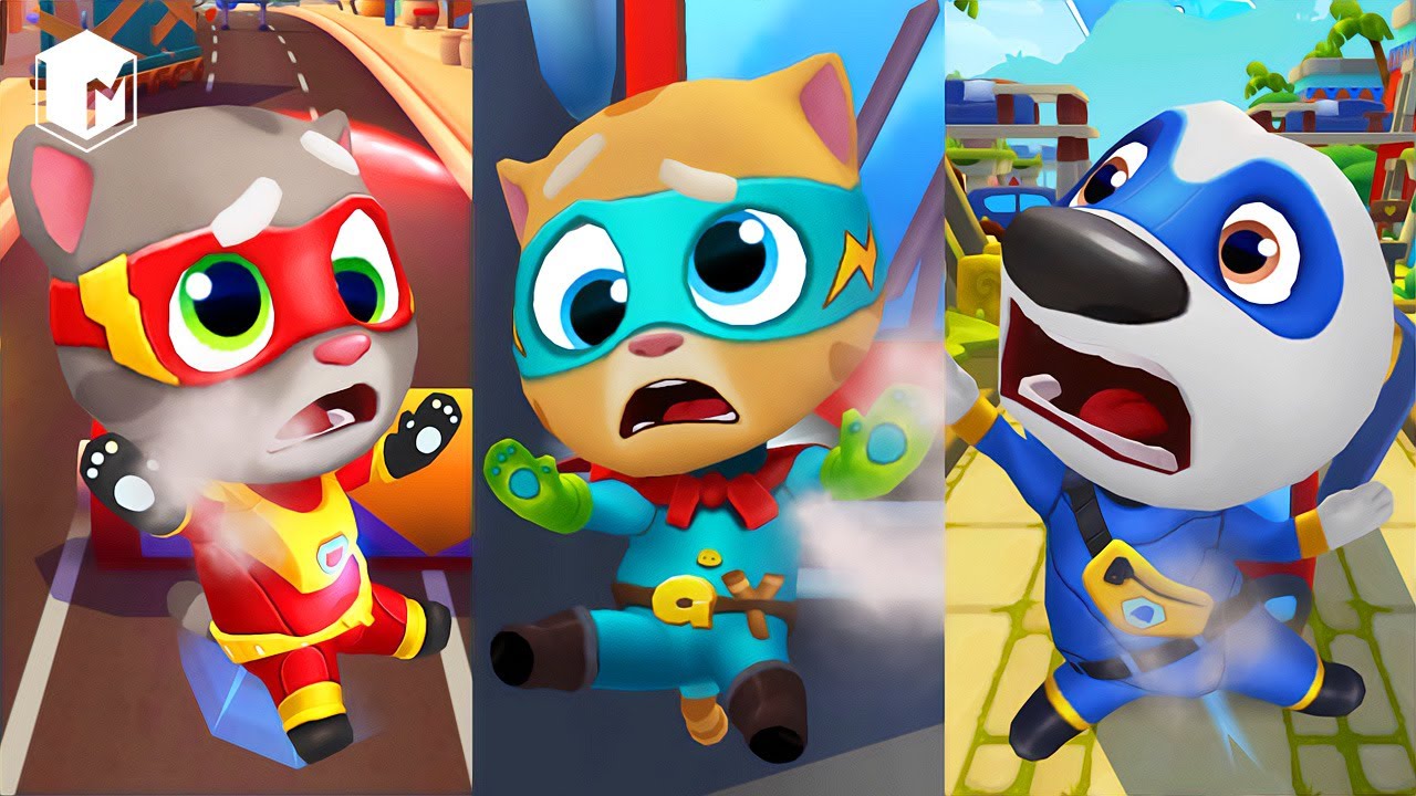 Talking Tom Hero Dash All Best Funny Fails & Falls Moments Compilation 💪😼🤪🤣 YouTube