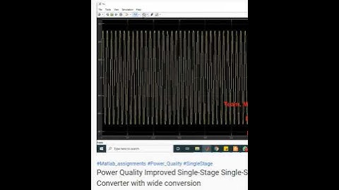 Power Quality Improved Single Stage Single Switch Boost Boost Power Converter with wide conversion