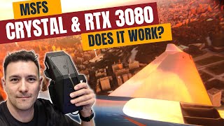 How Good Is MSFS With Pimax Crystal &amp; RTX 3080? You Will Be SHOCKED!