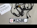 Mercedes-Benz W124 E220 M111 1244403833 wiring harness kabelbaum faisceau 1244403333