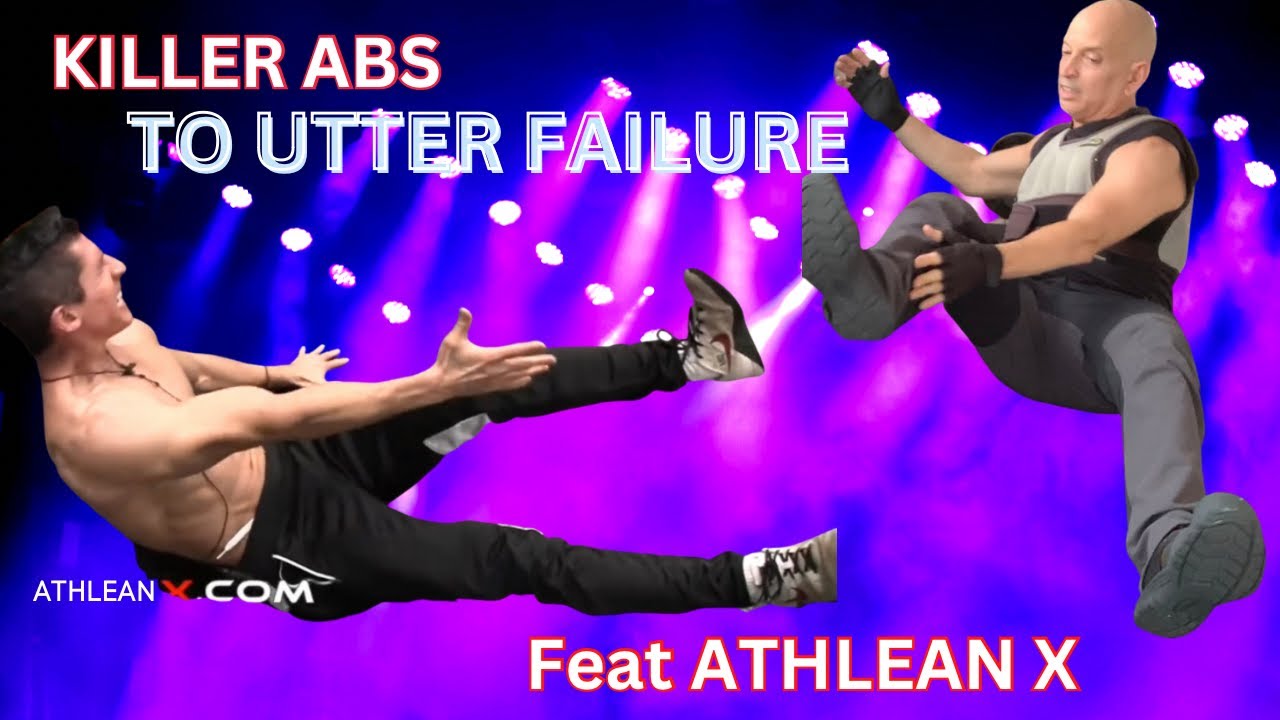 18 Minute Athlean X Killer ABS To Utter Failure // Customized Follow ...