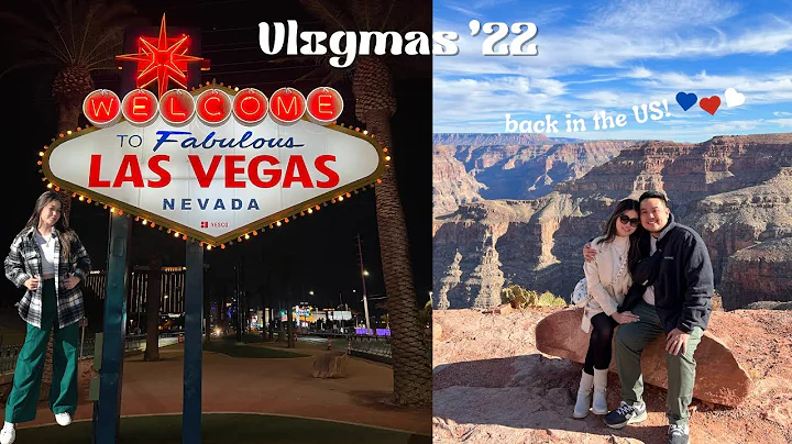 VLOGMAS '22  Back in the US!  Las Vegas + Hoover Dam & Grand Canyon  | Diane Diaz