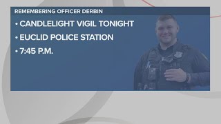 Candlelight vigils to take place in Euclid, Cuyahoga Heights for fallen police officer Jacob Derbin