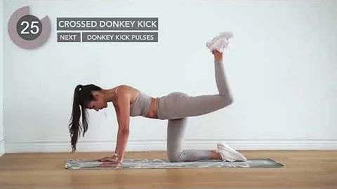 12 MIN BRAZILIAN BUTT LIFT WORKOUT (Round & Lifted Booty) | Eylem Abaci