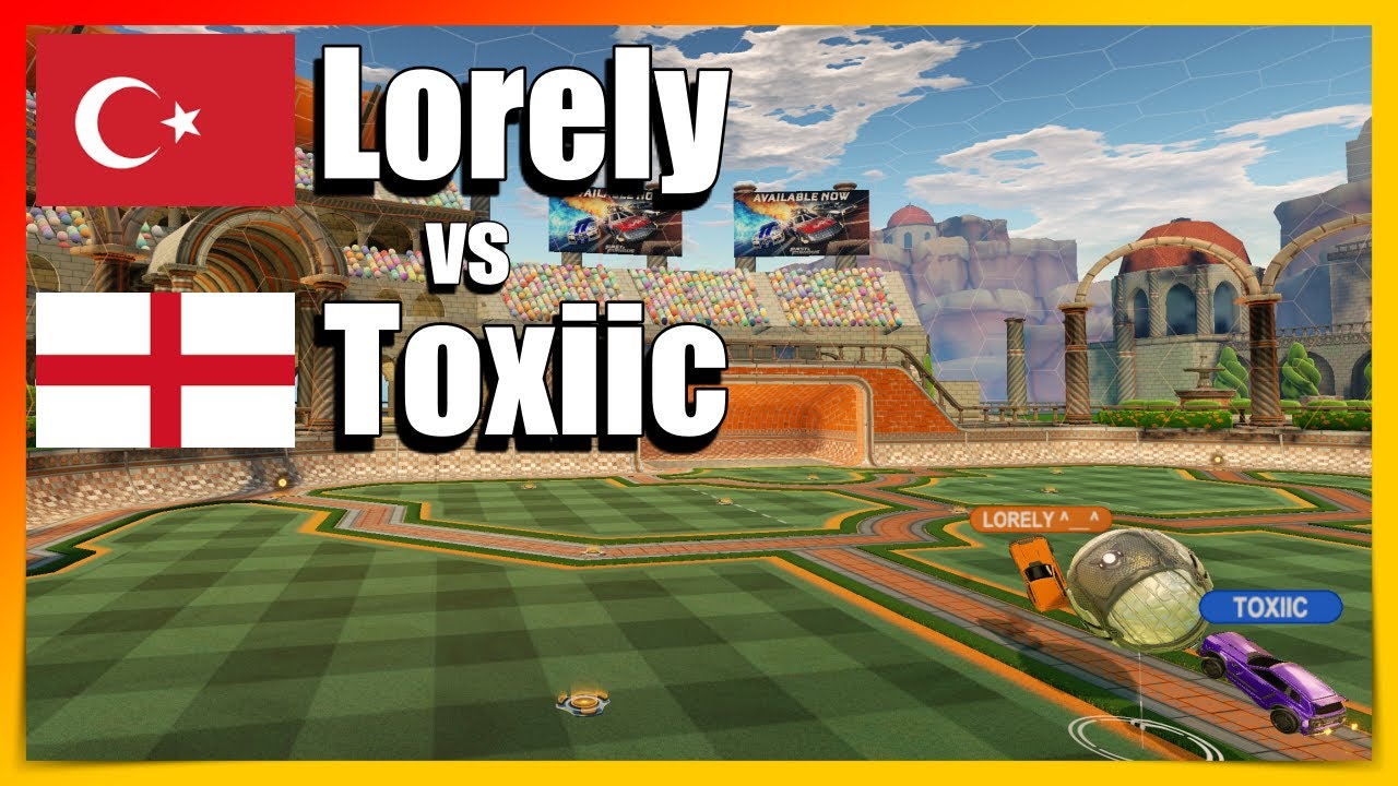 Lorely vs Toxiic | Turkey vs England | Ranked Rocket League 1v1 Gameplay