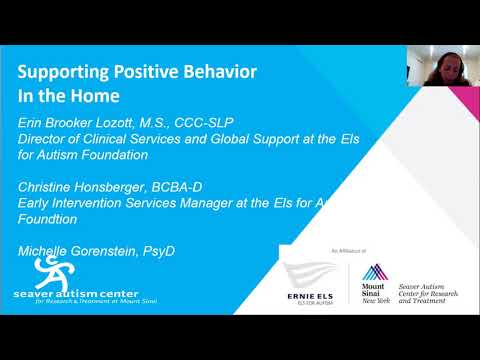 Supporting Positive Behaviors in the Home