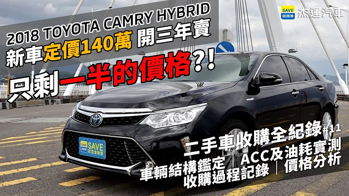 誰說TOYOTA豐田保值？CAMRY HYBRID開三年只剩一半的價格？二手車收購全紀錄#11｜實測一百公里油耗多少｜實車配備全介紹｜傑運汽車 - 天天要聞