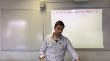 Uncertainty Calculations : Exam Questions