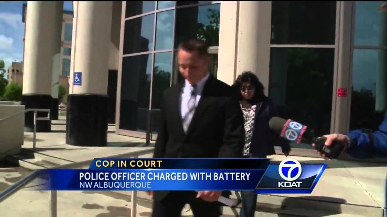 Police Officer Charged with Battery - YouTube