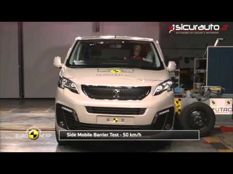 Peugeot Traveller - Citroen Spacetourer - Toyota Proace - Crash test Euro NCAP