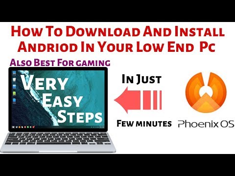 how-to-download-and-install-phoenix-os-in-low-end-pc,best-for-gaming,full-tutorial,arultech4you
