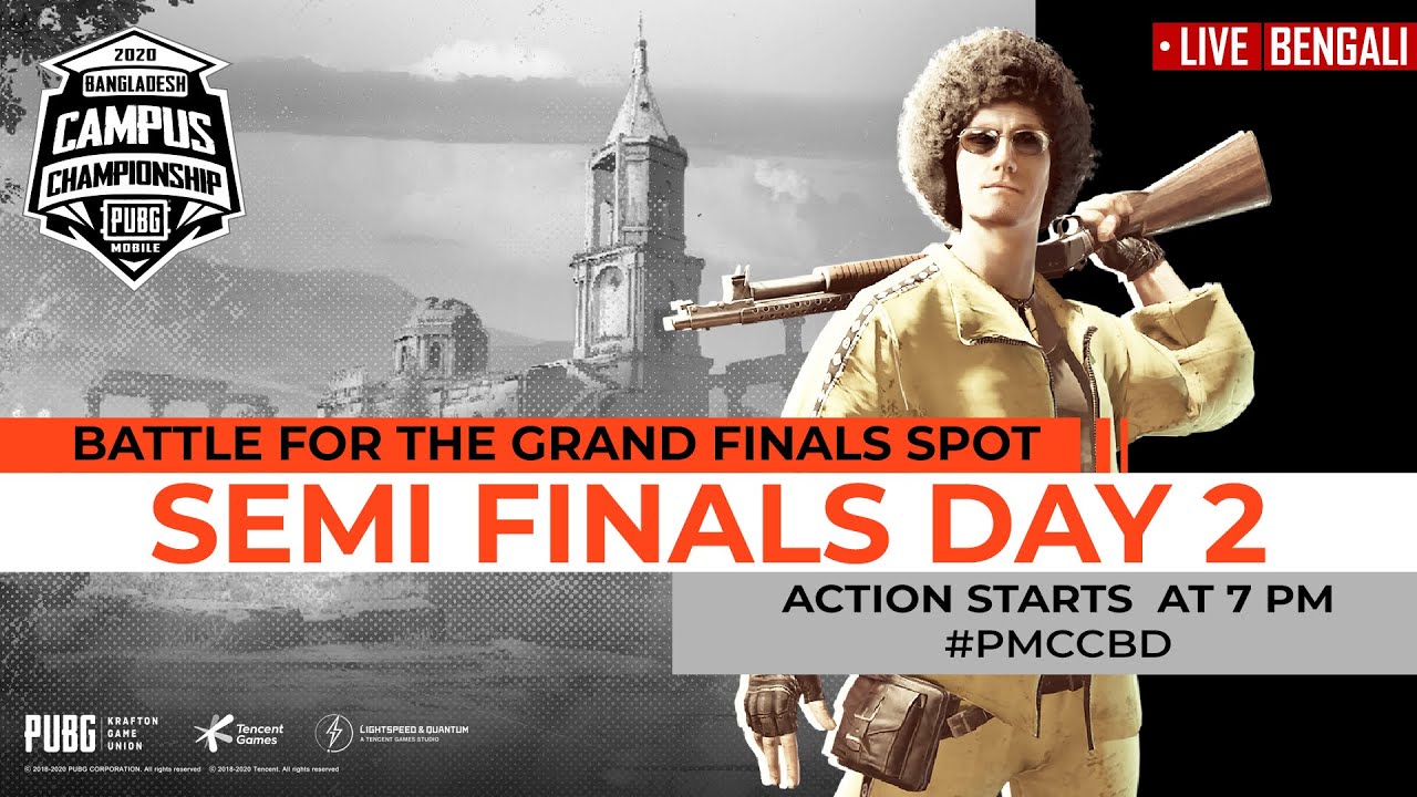 [Bengali] PMCC BD Semi Finals | Day 2 | PUBG MOBILE Campus Championship
