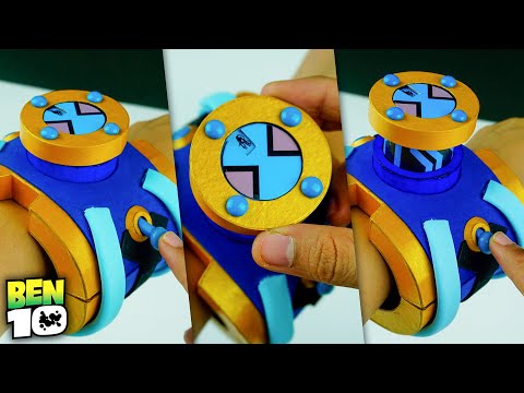 How To Make BEN 23 OMNITRIX +Free Template! Amazing Functional BEN 10 Watch with Alien Interface