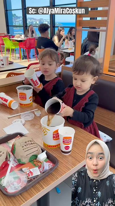 Adek TUMPAHIN Air ‼️ AlyaMiraCoşkun