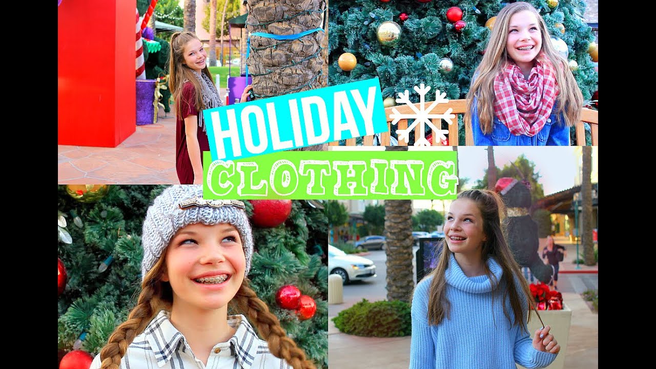Holiday Outfit Ideas + DIY Clothes!