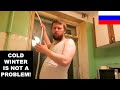 How Do Russians Insulate Windows For The WINTER?