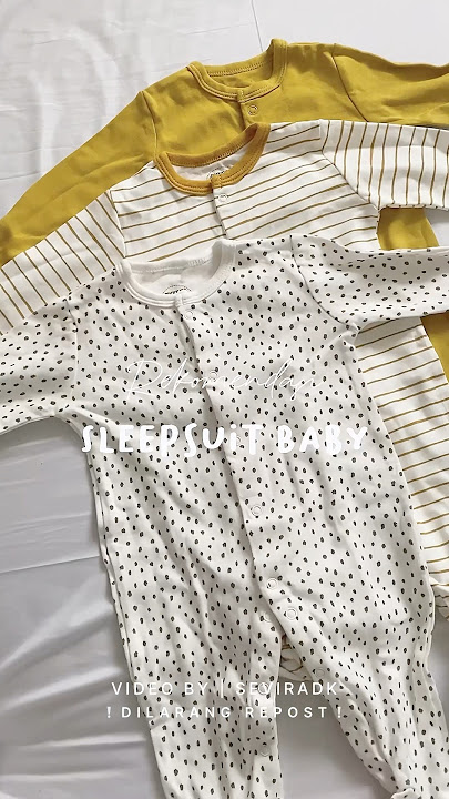 Sleepsuit 3pcs 🛒 Cek DescriptionBox sleepsuitbayi #sleepsuitset #sleepsuitnewborn