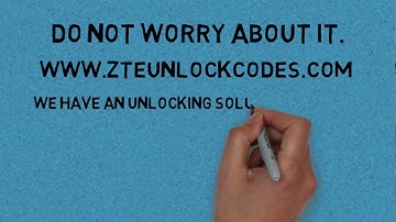 How to unlock CRICKET WIRELESS ZTE PRELUDE 2- ZTE unlock codes