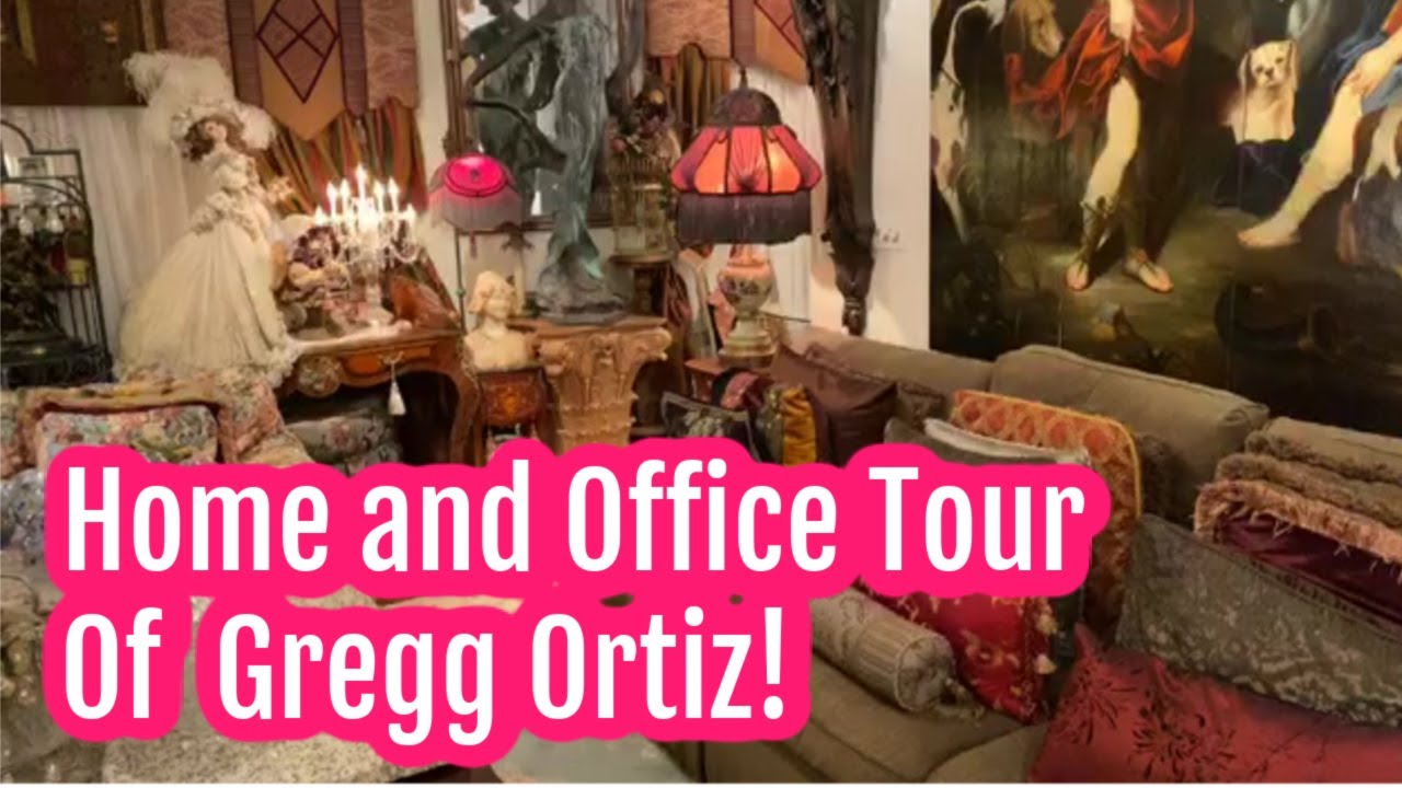 Home and Office Tour of Doll Artist Gregg Ortiz Modern Doll Art Video