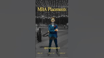 POV: That One Shortlist After 100 Rejections 😭 | MBA Placement Meme |