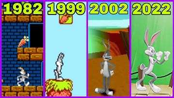 Evolution of Bugs Bunny in Video Games [1982 - 2022]