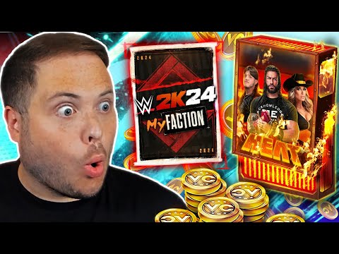 My FIRST WWE 2K24 PACK OPENING in MyFACTION!! Should you Buy These Packs?