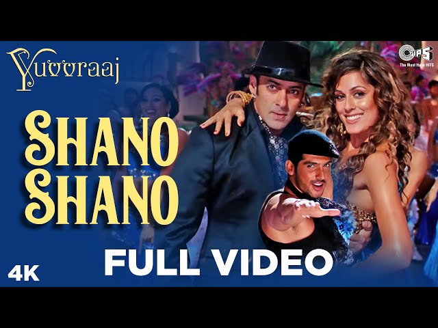 Shano Shano Full Video - Yuvvraaj | Zayed Khan, Salman Khan  | Sonu Nigam | A.R. Rahman | Katrina class=