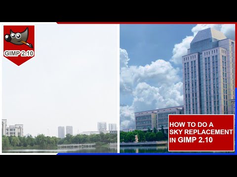 How to do a Sky Replacement | GIMP 2.10