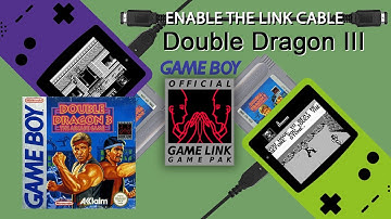 Double Dragon 3 (GB, 1992) - brutally difficult campaign co-op - ENABLE THE LINK CABLE