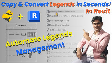 PyRevit Trick: Legends Management in Revit | Copy, Convert & Track Legends Easily | Save Hours