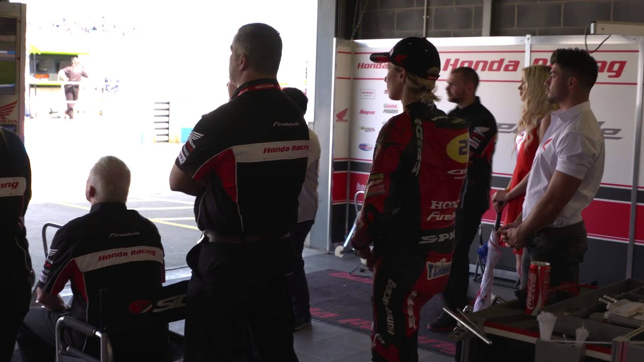 Honda Racing's opening round at Donington Park