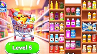 Crazy sort - Triple goods match | crazy sort | @NOOBSWORLD8767