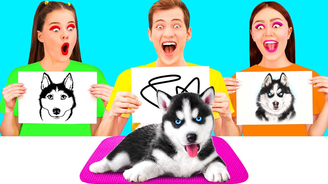 Кто лучше нарисует блоггера челлендж