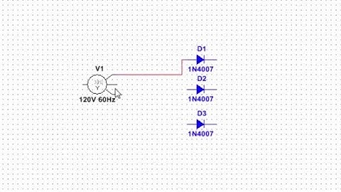 1 phase and 3 phase uncontrolled half wave rectifier