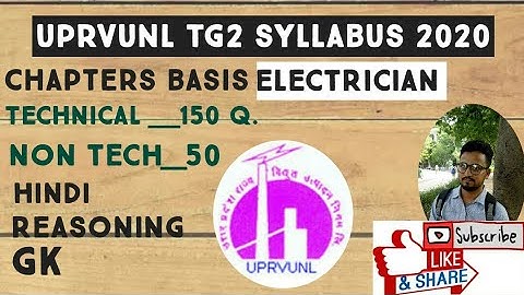 UPRVUNL TG-2 syllabus 2020 | Hindi | detail explained syllabus/ chapter bais by CRAFT STUDY
