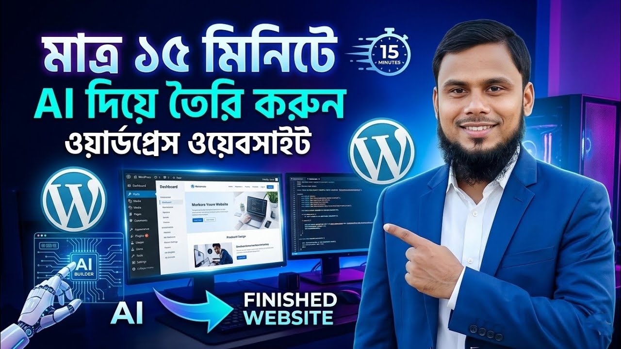 How to Create a WordPress Website Using AI in Just 15 Minutes No Coding ...