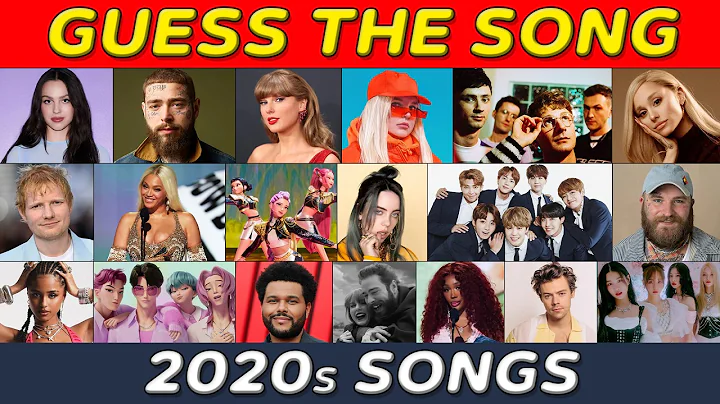 Guess The Song 🎸 2020s Most Popular Songs | Music Quiz
