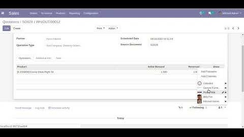 All in One Default Followers Odoo