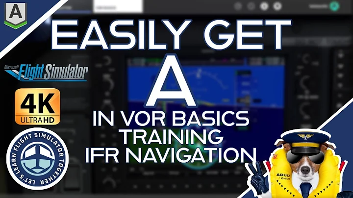 2.15 Easily Get A in VOR Basics Exercise | IFR Navigation Training | #MSFS2020 | Honeycomb Alpha Brv