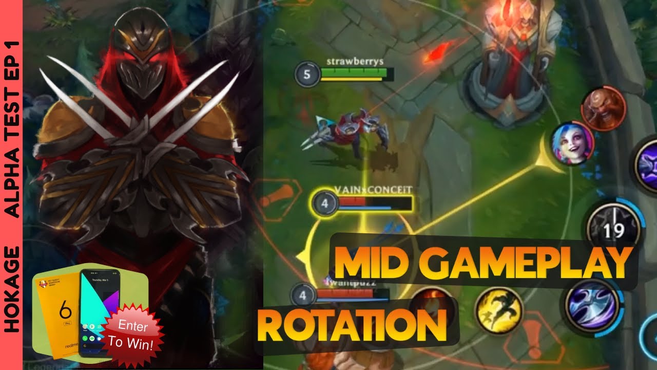 (Wild Rift) Top 1 Server Zed Full Gameplay - YouTube