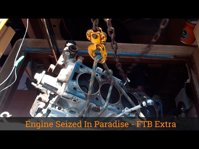 ENGINE SEIZES IN PARADISE